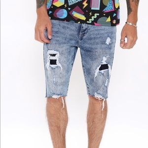 Fashion nova jean shorts